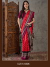 Lux 5 Semi Modal Printed Saree Wholesale Clothing Suppliers In India